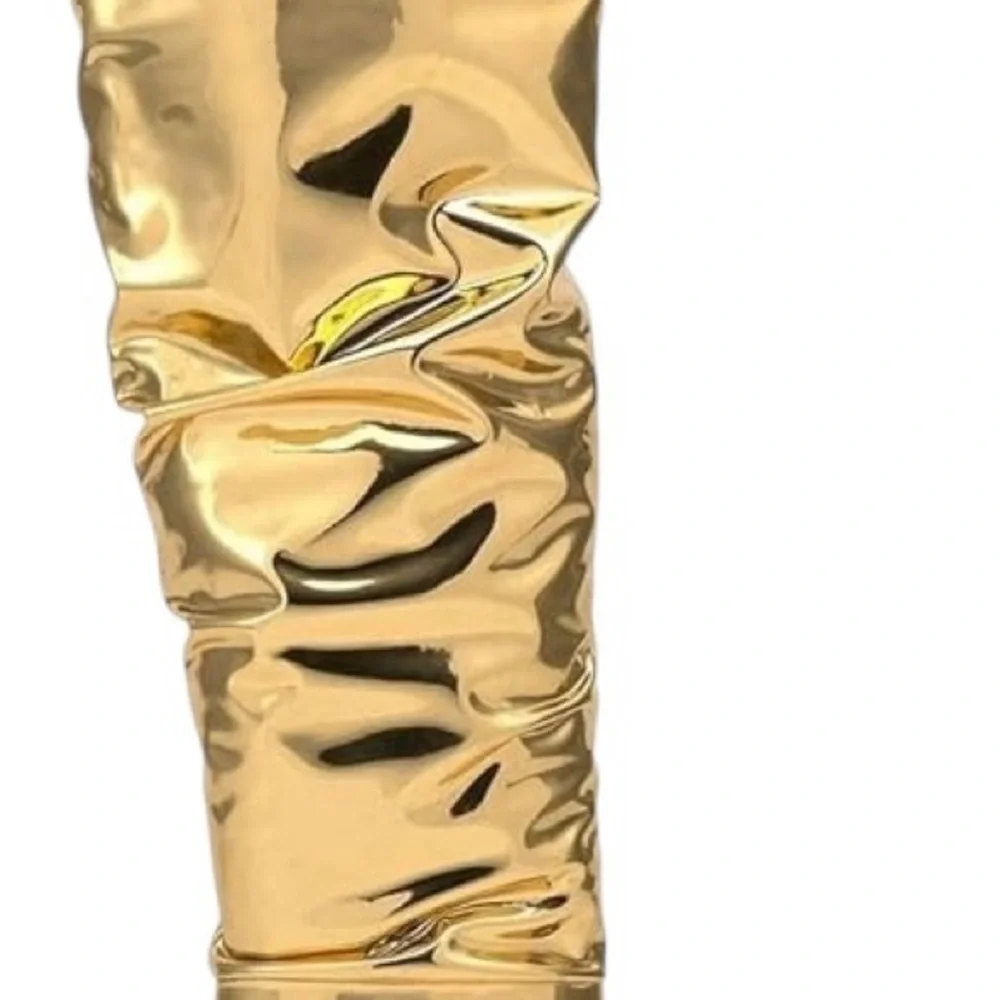 INC New without tag Gold High-Shine Women's Boots